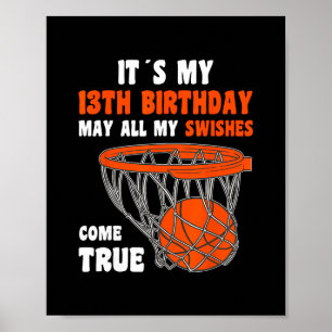Affiche 13 ans Joyeux 13e anniversaire Sketll 13e annivers