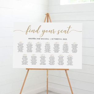 Affiche 13 Tableaux Trouvez Votre Siège Plan De Plan