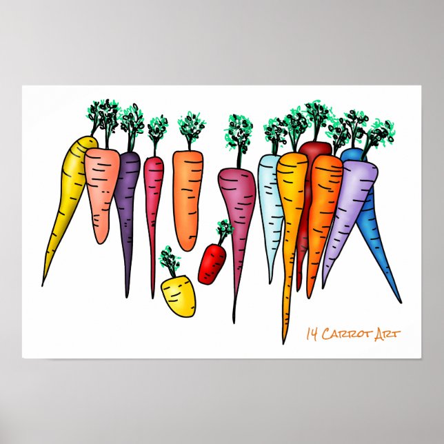 Affiche 14 Carottes (Devant)