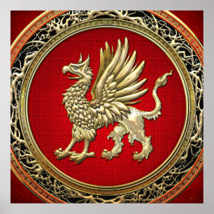 Affiche [150] Griffin d'or sacré