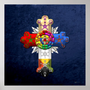 Affiche [150] Rosy Cross (Croix Rose)