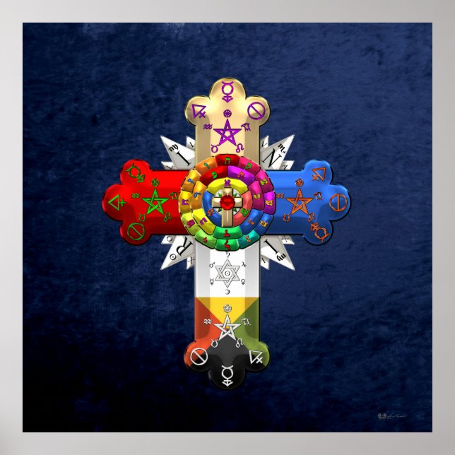 Affiche [150] Rosy Cross (Croix Rose) (Devant)