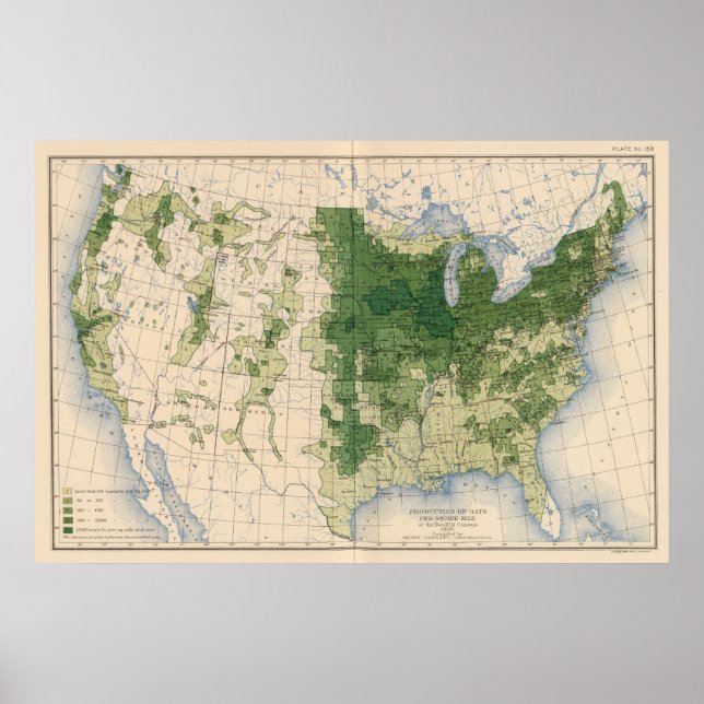 Affiche 158 avoine/mille² (Devant)