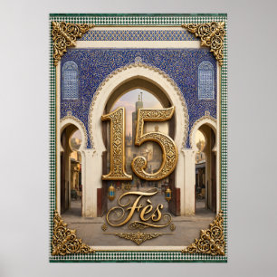 Affiche 15 Fès Maroc
