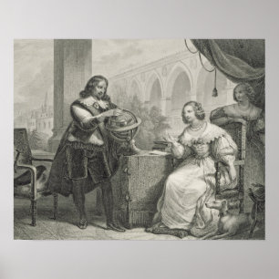 Affiche 1626-89) reines de Christina (de la Suède, d'une