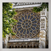 16"x16", Abbaye de Westminster - Fenêtre en verre 