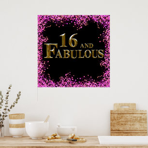 Affiche 16e anniversaire 