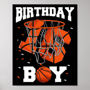 Affiche 16e anniversaire Basketball enfants1