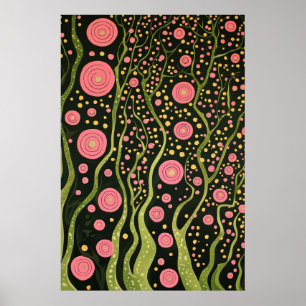 Affiche 1819 Paysage surréaliste cosmique