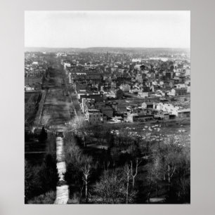 Affiche 1859 : Washington, DC, la capitale des Etats-Unis