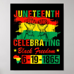 Affiche 1865, 1865, Journée de la liberté noire en Afrique