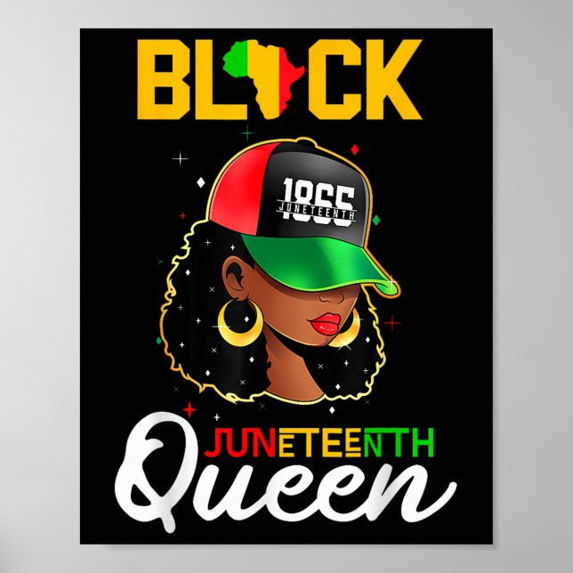 Affiche 1865 Junetdix-Reine noire (Devant)
