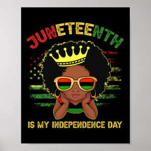Affiche 1865 Le 18 juin est mon jour de l'indépendance