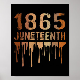 Affiche 1865 Melanate de la Chemise Junetten Melanin Black