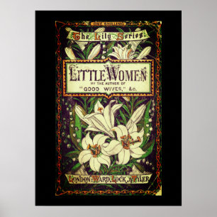 Affiche 1878 Couverture du livre des petites femmes Post