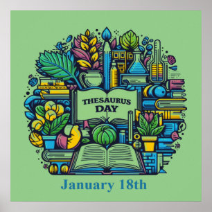 Affiche 18 janvier - Thesaurus Day
