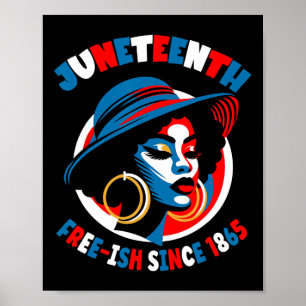 Affiche 18e Journée de la liberté noire des femmes 1865 Ro