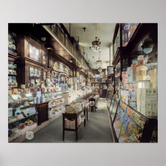 Affiche 1910 Pharmacie - Pennsylvanie Station, New York