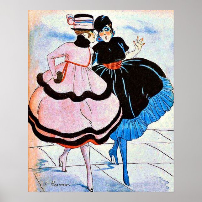 Affiche 1915 Annie et Susie (Devant)