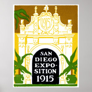 Affiche 1915 San Diego Exposition