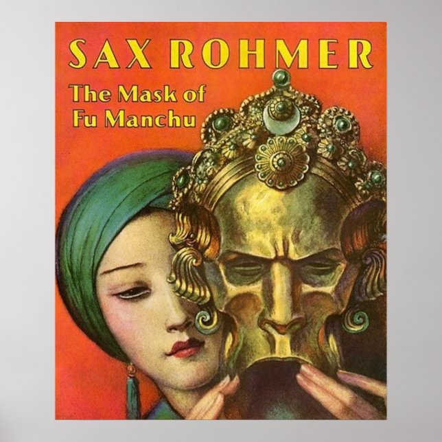 Affiche 1932 Le Masque de Fu Manchu (Devant)