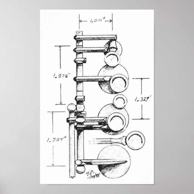 Affiche 1939 Selmer Paris Balancé Action Saxophone (Devant)