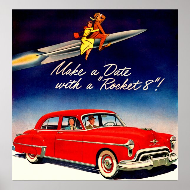 Affiche 1950 Faire une date avec Rocket 88 (Devant)