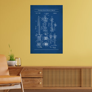 Affiche 1952 Brevet US 2728159 - Baïonnette