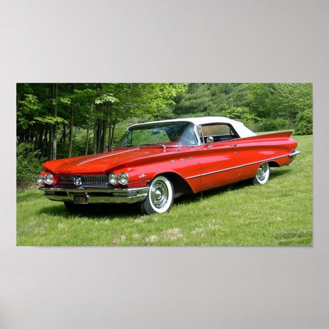 Affiche 1960 Buick LeSabre Convertible (Devant)