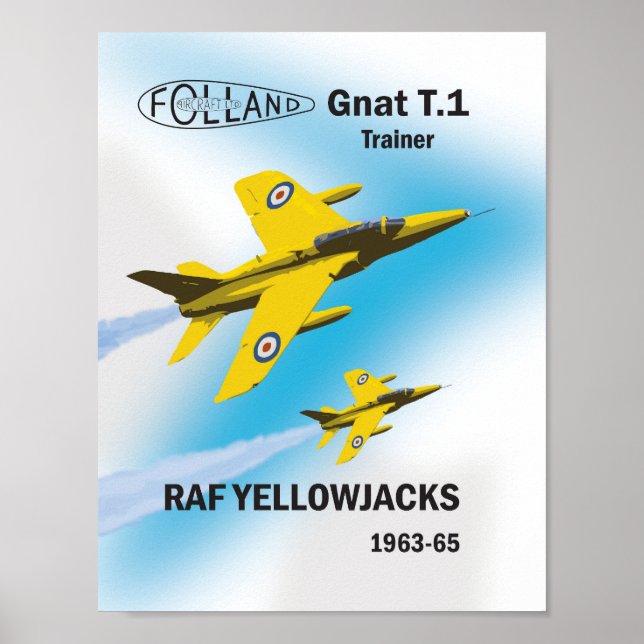 Affiche 1963-65 RAF Yellowjacks (Devant)