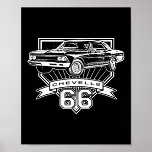 Affiche 1966 66 Gtx 4 juillet Américain