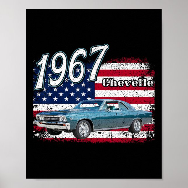 Affiche 1967 67 Gtx 4 juillet Américain (Devant)