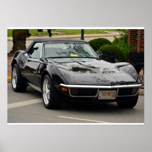 Affiche 1969 C3 Corvette convertible