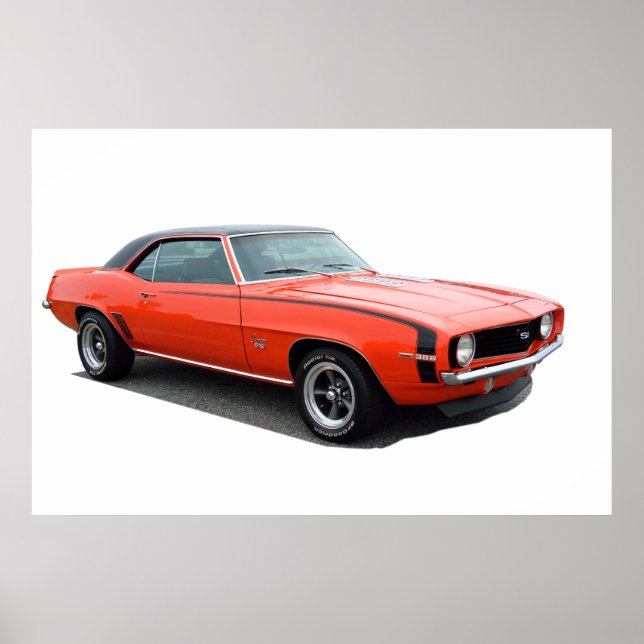 Affiche 1969 Camaro SS (Devant)