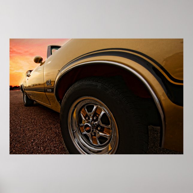 Affiche 1970 Âge 4-4-2 W-30 (Devant)