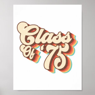 Affiche 1975 Cl Réunion Rétro Cl De 75 Lycée
