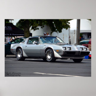 Affiche 1979 Pontiac Trans Am 10e anniversaire