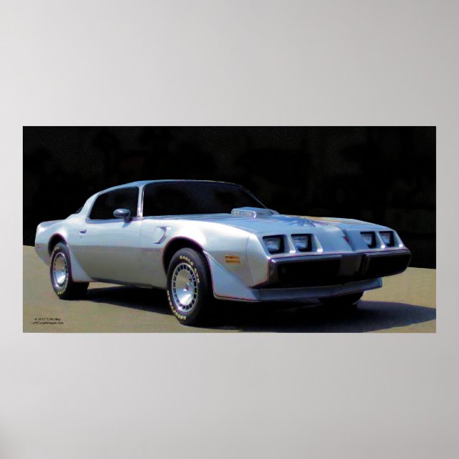 AFFICHE 1979 TRANS AM 6,6 L (Devant)