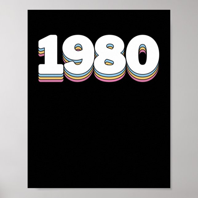 AFFICHE 1980 (Devant)