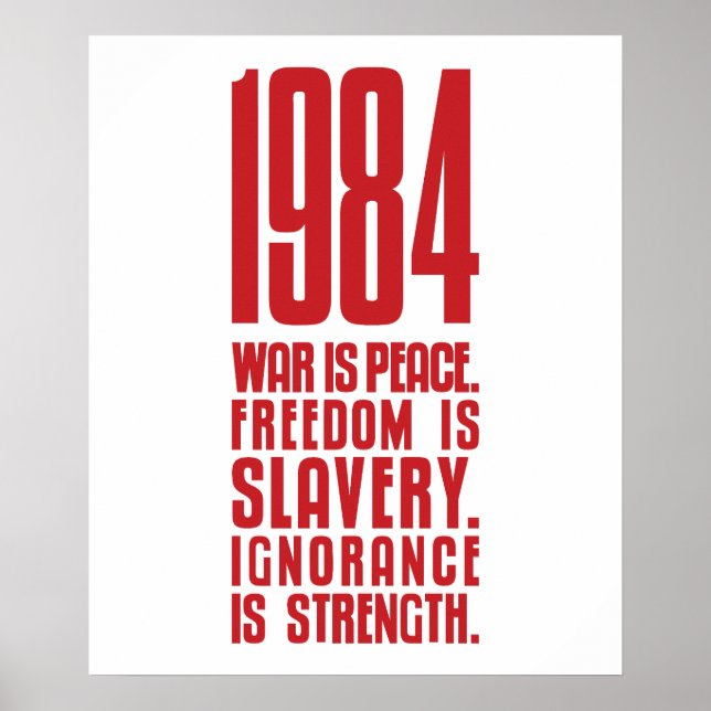 AFFICHE 1984 (Devant)