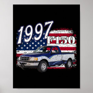 Affiche 1997 97 F150 4 juillet Américain