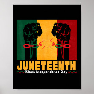 Affiche 19 juin 1865 Fête de l'Indépendance des Noirs