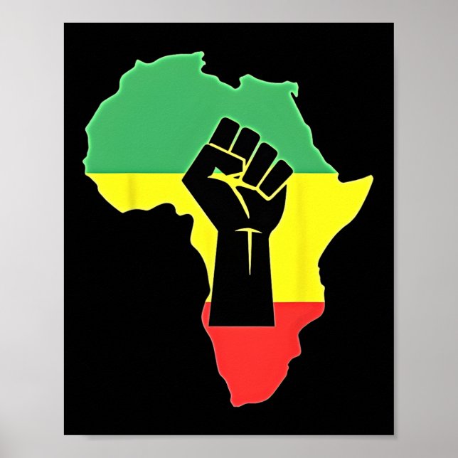 Affiche 19 juin 1865 Héritag afro-américain (Devant)