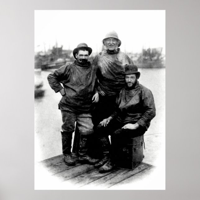 Affiche 19e C. Pêcheurs souriants (Devant)