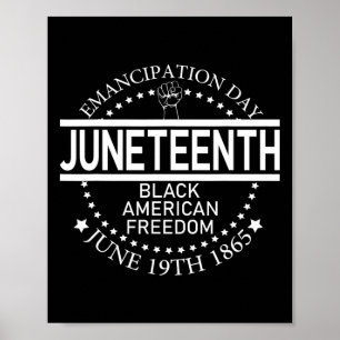 Affiche 19E Junte Africaine Noire 19E Et Black Hist