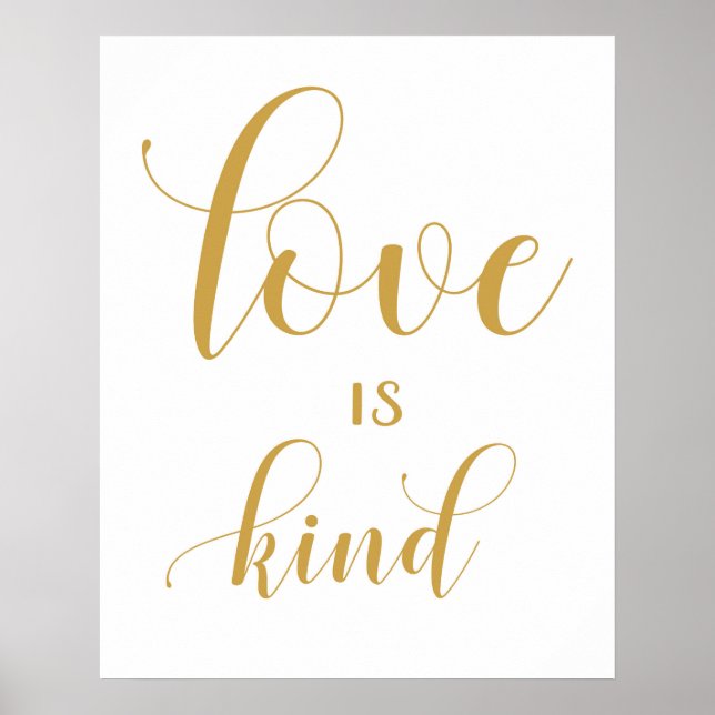 Affiche 1 Corinthiens 13 - Signes Mariages (Devant)