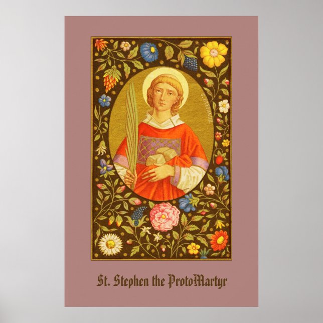 Affiche 1 de St. Étienne le ProtoMartyr (PM 08) (Devant)
