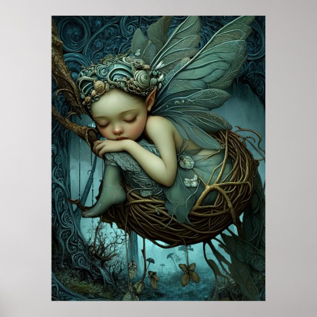 Affiche *~* 1 FD3 Enchanter l'Imaginaire de l'esprit nymph (Devant)