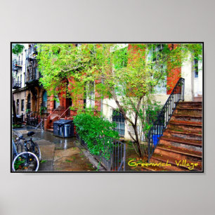 Affiche 1 - Greenwich Village, NYC