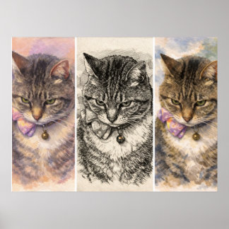 Affiche 1 Humeur + 3 Ambiances = Purrfection Totale